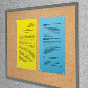 Силовые кнопки-гвоздики BRAUBERG CLEAR &amp; GOLD, прозрачные с золотистым (шарики), 100 штук, 11 мм, 272760