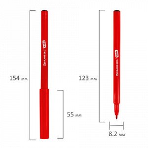 Фломастеры BRAUBERG KIDS КЛАССИЧЕСКИЕ 36 цветов, вентилируемый колпачок, ПВХ-упаковка, 152603
