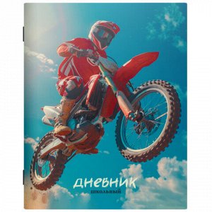 Дневник 1-11 класс 40 л., на скобе, ПИФАГОР, обложка картон, МИКС "Мальчики", 107138