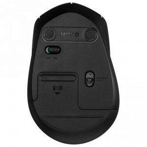 Мышь беспроводная LOGITECH M280, 2 кнопки + 1 колесо-кнопка, оптическая, черная, 910-004287