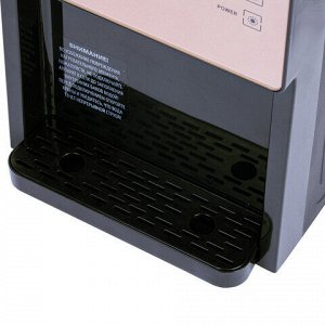 Кулер для воды SONNEN TSE-03BBP, настольный, НАГРЕВ/ОХЛАЖДЕНИЕ ЭЛЕКТРОННОЕ, 3 крана, черный/бежевый, 455751