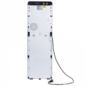 Кулер для воды SONNEN FSE-03BR, напольный, нагрев/охлаждение электронное, НИЖНЯЯ ЗАГРУЗКА, 3 крана, черный, 455754