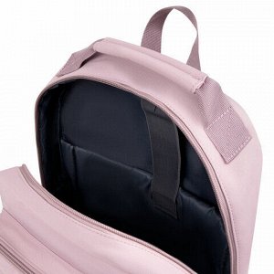 Рюкзак HEIKKI FUSION (ХЕЙКИ) универсальный, 2 отделения, отделение для ноутбука, c КОШЕЛЬКОМ, пыльная роза, 44х31х14 см, 273867