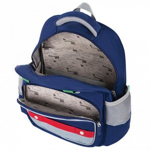 Рюкзак BRAUBERG KIDS MODE с пеналом в комплекте, 1 отделение, "Color mood", 39х28x15 см, 273126