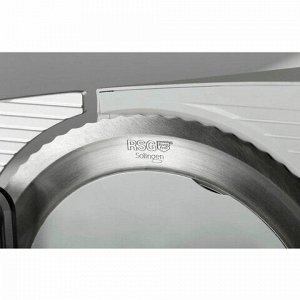 Ломтерезка GORENJE R607A, диаметр ножа 17 см, 110 Вт, диаметр ломтиков 0-15 мм, белый