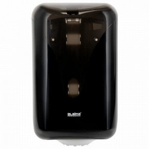 Диспенсер для полотенец с центральной вытяжкой EXTRA LAIMA PROFESSIONAL, (M1/M2), черный, ABS-пластик, 609477, 303213