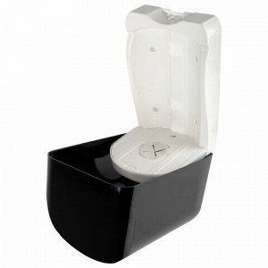 Диспенсер для полотенец с центральной вытяжкой EXTRA LAIMA PROFESSIONAL, (M1/M2), черный, ABS-пластик, 609477, 303213