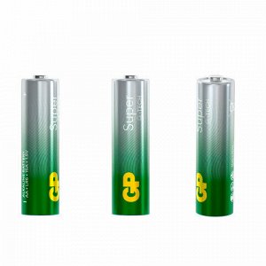 Батарейки КОМПЛЕКТ 60 шт., GP Super G-Tech, AA (LR6, 15А), алкалиновые, пальчиковые, 15A-2CRVS60