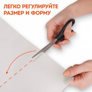 Коврик универсальный в рулоне 50х300 см для холодильника, кухонных ящиков, под обувь, DASWERK, 609607