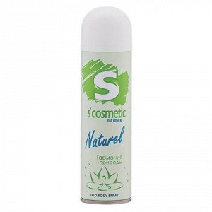Дезодорант для тела женский 145 мл, S’COSMETIC "Гармония природы", СИБИАР, 5-05.01.021.01