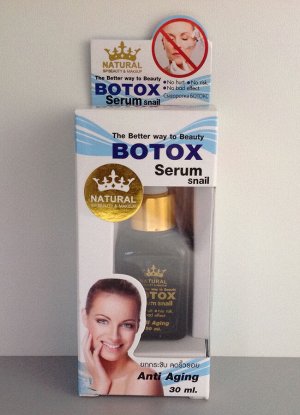 TLD/ NATURAL Сыворотка антивозрастная для лица "Ботокс Улитка" (BOTOX Snail Serum), 35мл СТЕКЛО