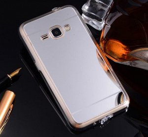 Чехол силикон зеркальный на телефон Samsung Galaxy