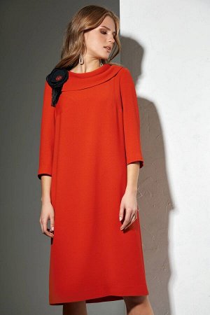 Платье Платье Lokka 560 красный 
Состав ткани: Вискоза-65%; ПЭ-30%; Лайкра-5%; 
Рост: 164 см.

Как известно мода не стоит на месте. Каждый год она предлагает всё новые модели платьев, с интересным со