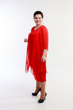 Платье Belinga 1076 красный
