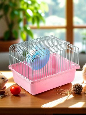 Колесо для грызунов тихое, 11 см, синее