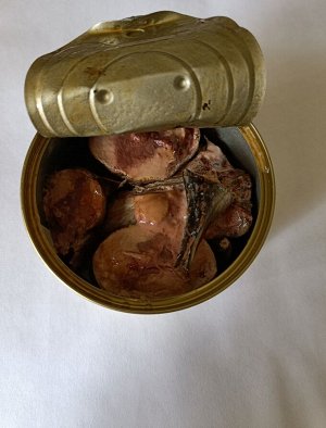 Тунец натуральный (куски) макрелевый За Родину 230 гр