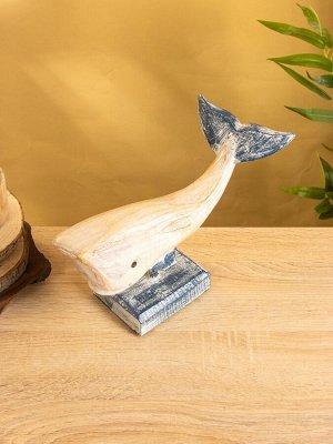 Сувенир на подставке «Кашалот», 32x17x15 см, дерево