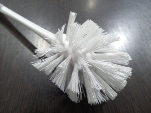 Ерш для унитаза из пластика цвет Белый TULE