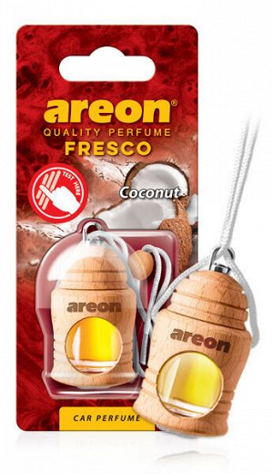 Ароматизатор AREON бутылочка FRESCO Кокос