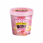 GANG-FU Печенье-сэндвич с начинкой, со вкусом белого персика 50 гр.