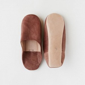 MUJI IDÉE Babouche - кожаные тапочки-бабуши