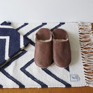 MUJI IDÉE Babouche - кожаные тапочки-бабуши