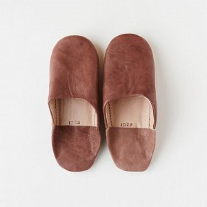 MUJI IDÉE Babouche - кожаные тапочки-бабуши
