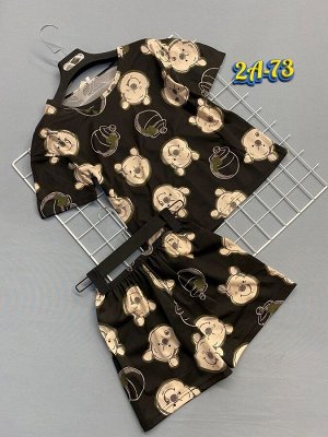 Пижама женская (без выбора цвета и рисунка), код 7312334