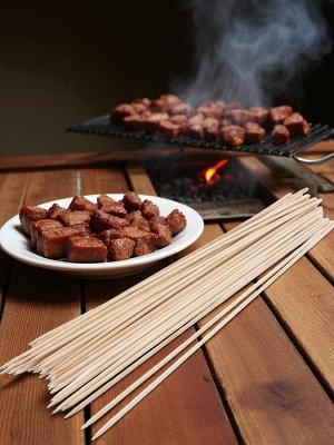 Палочки для шашлыка (деревянные шампуры) 25 см, 100 шт.
