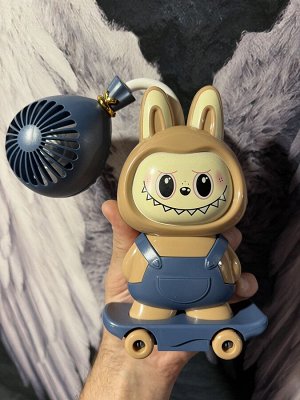 Вентилятор детский портативный Лабубу LABUBU Animal Cool Fan