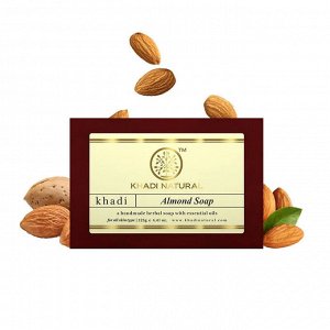 Khadi Natural Мыло "Миндальное " 125г.