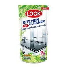 LION "Look" Чистящее средство для кухни 400мл (мягк.уп.)