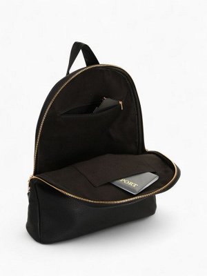 Рюкзак женский Calypso на молнии, с карманами, чёрный