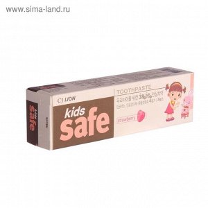 Зубная паста детская "Клубника" Kids safe, 90 г