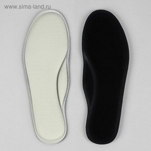Стельки для обуви, с эффектом памяти, 40-41 р-р, пара, цвет белый