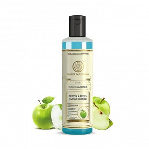 Khadi Natural Шампунь-кондиционер с Зеленым Яблоком 210мл
