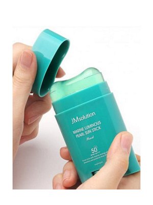 Jmsolution Солнцезащитный стик для лица и тела с морскими минералами SPF50+PA++++ / Marine Luminous Pearl Sun Stick Pearl Disney Mickey, 21 г