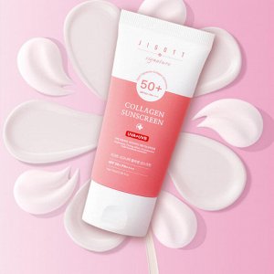 Jigott Крем для лица солнцезащитный с коллагеном / Signature Collagen Sunscreen SPF50+ PA++++, 70 мл