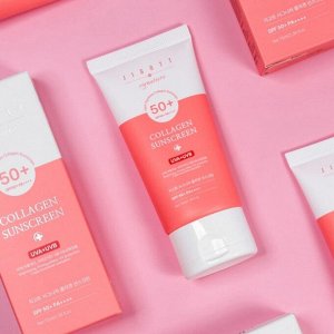 Jigott Крем для лица солнцезащитный с коллагеном / Signature Collagen Sunscreen SPF50+ PA++++, 70 мл