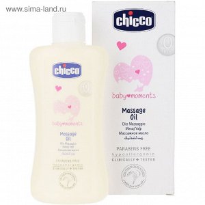 Массажное масло Chicco Baby Moments, 200 мл
