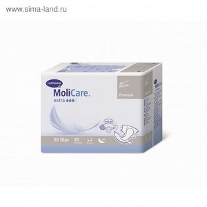 Подгузники воздухопроницаемые MoliCare Premium Extra, размер XS, 30 шт