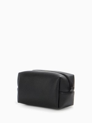 Косметичка на молнии Bagsland, объёмная, маленькая, чёрная