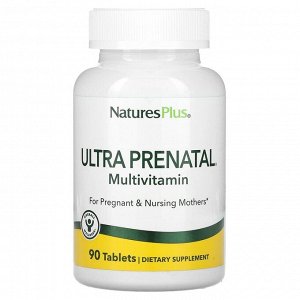 NaturesPlus, Ultra Prenatal, мультивитамины для беременных