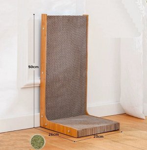 Когтеточка-лежанка Угол, 50х26х23 см