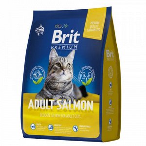 Brit Premium д/кош Adult д/взрослых Лосось 400г