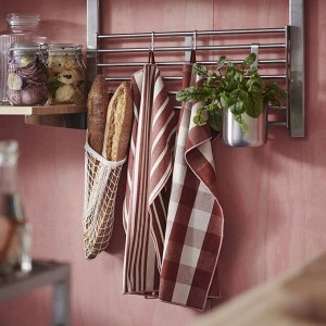KÖSSEBÄR, Кухонное полотенце со смешанным рисунком, 45х60 см/ 2 шт