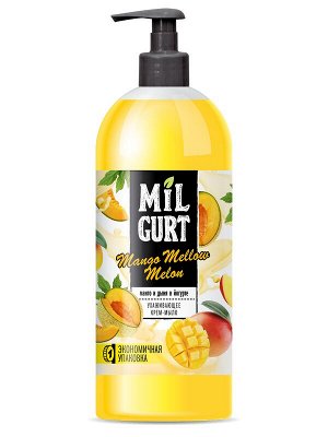 Жидкое мыло MILGURT Манго и Дыня в йогурте 860г