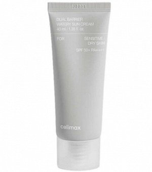 CELIMAX DUAL BARRIER WATERY SUN CREAM Увлажняющий солнцезащитный крем 40мл