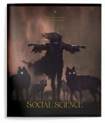 Тетрадь 48 л.Обществознание А5 кл. скреп. LOREX DEMONS INSIDE  мел. карт. запечатка форзаца, фольга