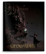 Тетрадь 48 л. География А5 кл. скреп. LOREX DEMONS INSIDE  мел. карт. запечатка форзаца, фольга